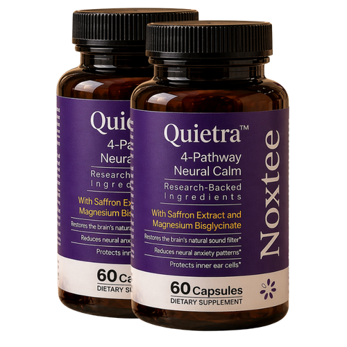 Noxtee Quietra monthly refill — two bottles