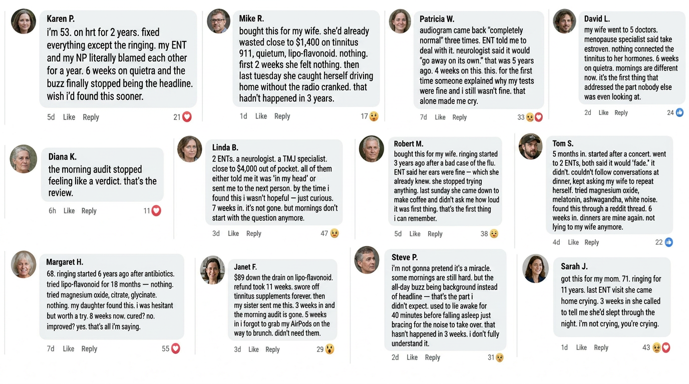 12 verified customer comments from women who used Noxtee Quietra