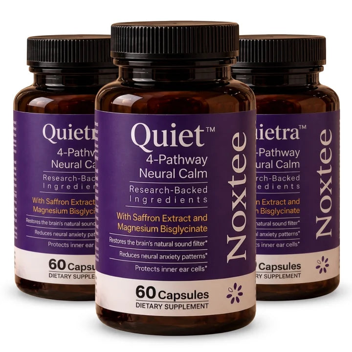 Three Noxtee bottles
