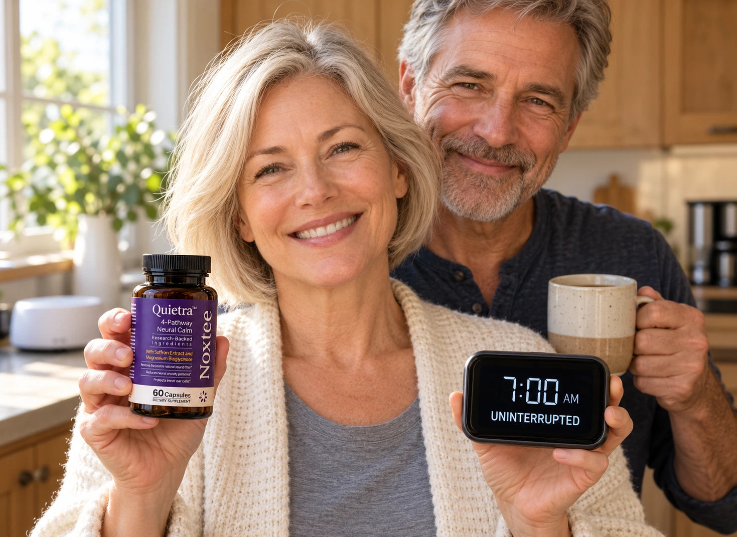 Noxtee Quietra and a morning sleep monitor