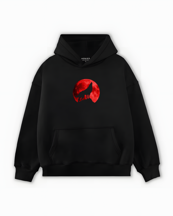 WOLF - Black hoddie