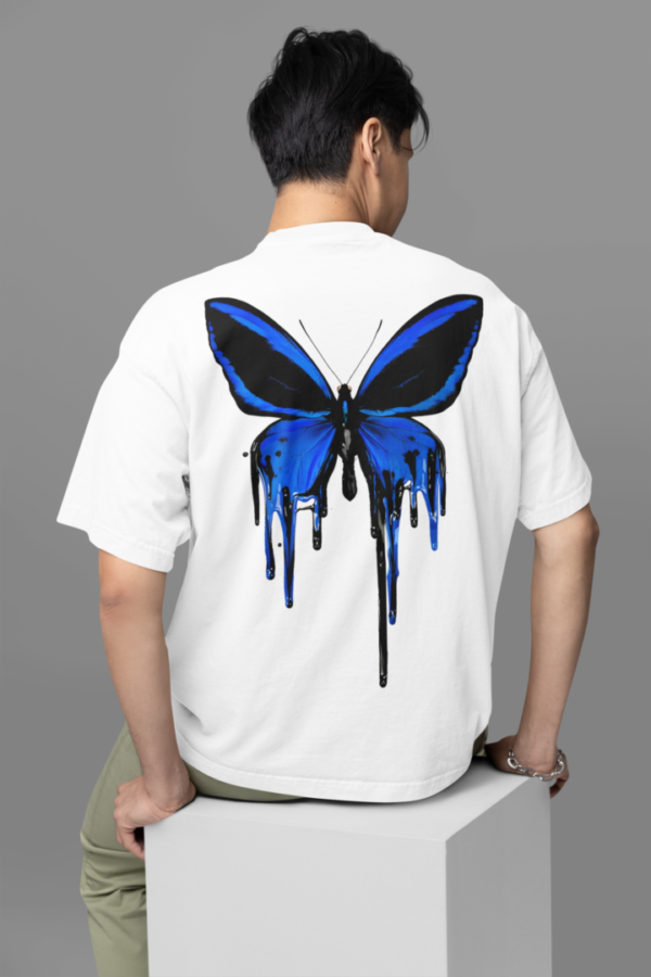 Butterfly blue Oversized Tshirt