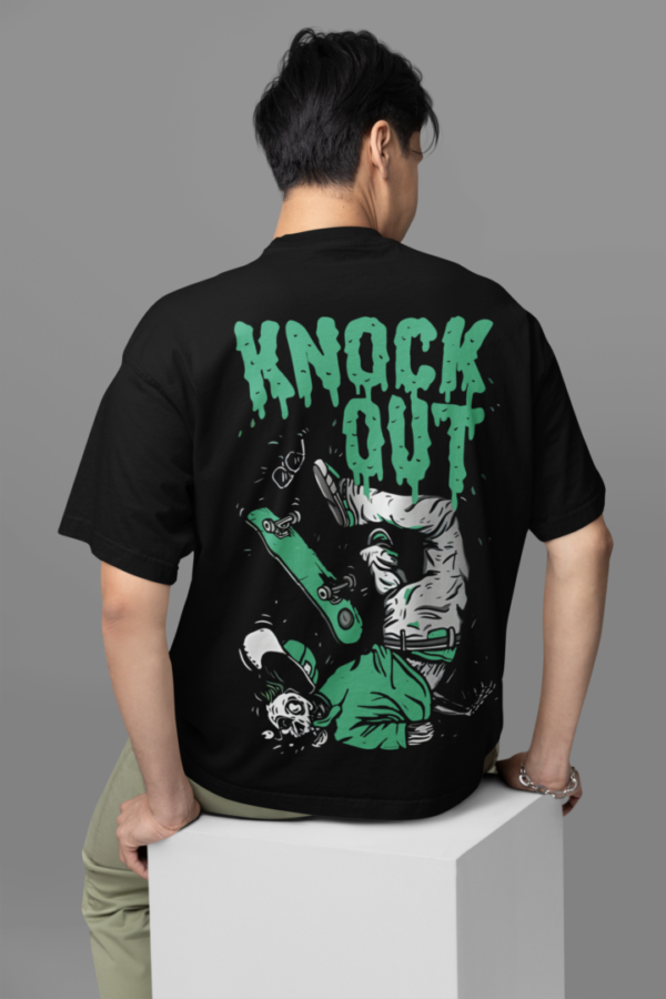 Knock Out Oversized T-shirt - Black